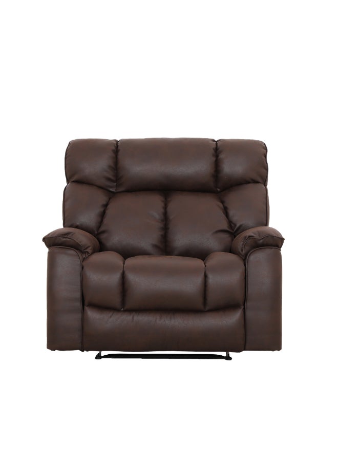 Micasa Elegant and Modern Design Manual Recliner Chair Brown 102 x 106 x 113 cm 0310C-BR - Image 5